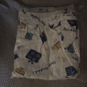 NWT Old Navy Men’s Hanukkah Print Pajama Bottoms